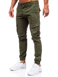 Bolf Herren Hose Joggers Cargohose Khaki  JM5502