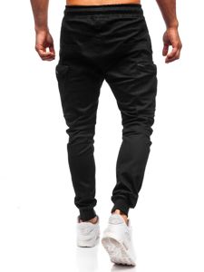 Bolf Herren Hose Joggers Cargohose Schwarz 0475