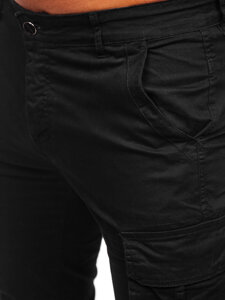 Bolf Herren Hose Joggers Cargohose Schwarz  MP0202N