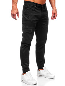 Bolf Herren Hose Joggers Cargohose Schwarz  S201