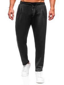 Bolf Herren Hose Schwarz  6168