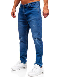 Bolf Herren Jeans regular fit Dunkelblau 6636