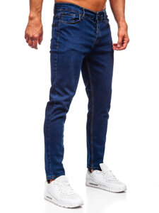 Bolf Herren Jeans regular fit Dunkelblau 6814