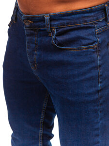 Bolf Herren Jeans regular fit Dunkelblau 6814