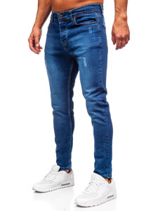 Bolf Herren Jeans slim fit Dunkelblau 6758