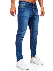 Bolf Herren Jeans slim fit Dunkelblau 6758