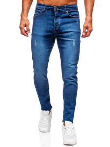 Bolf Herren Jeans slim fit Dunkelblau 6758