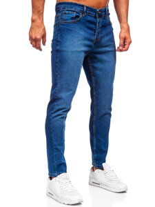 Bolf Herren Jeans slim fit Dunkelblau 6811