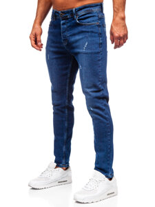 Bolf Herren Jeans slim fit Dunkelblau 6835