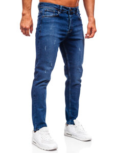 Bolf Herren Jeans slim fit Dunkelblau 6835