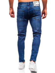 Bolf Herren Jeans slim fit Dunkelblau 6835