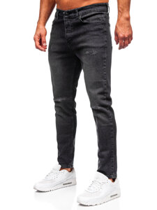 Bolf Herren Jeans slim fit Schwarz 6645