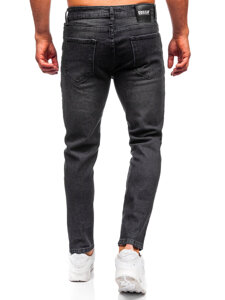 Bolf Herren Jeans slim fit Schwarz 6645