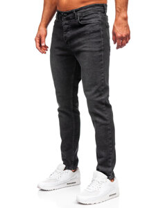 Bolf Herren Jeans slim fit Schwarz 6648