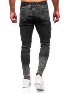 Bolf Herren Jeanshose Cargohose Schwarz  TF167