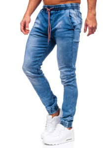 Bolf Herren Jeanshose Jogger Pants Dunkalblau  TF119