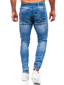 Bolf Herren Jeanshose Jogger Pants Dunkalblau  TF119