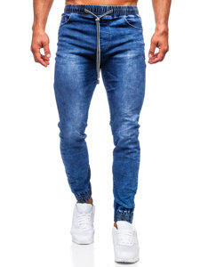 Bolf Herren Jeanshose Jogger Pants Dunkelblau  TF228