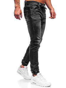 Bolf Herren Jeanshose Jogger Pants Schwarz  30051S0