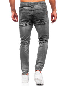 Bolf Herren Jeanshose Joggers Schwarzgrau  MP0275GC