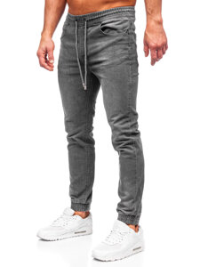 Bolf Herren Jeanshose Joggers Schwarzgrau  MP0275GC