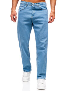 Bolf Herren Jeanshose regular Blau  5462