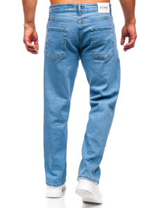 Bolf Herren Jeanshose regular Blau  5462