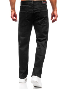 Bolf Herren Jeanshose regular Schwarz  5439