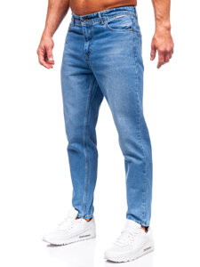 Bolf Herren Jeanshose regular fit Blau GT23