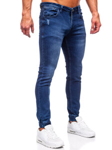 Bolf Herren Jeanshose regular fit Dunkalblau  1969