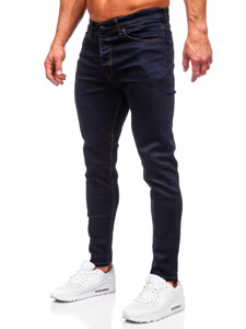 Bolf Herren Jeanshose regular fit Dunkalblau  5372