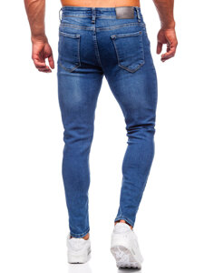 Bolf Herren Jeanshose regular fit Dunkalblau  6083