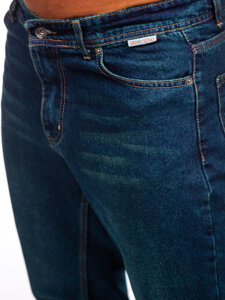 Bolf Herren Jeanshose regular fit Dunkalblau GT25