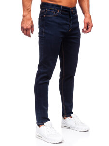 Bolf Herren Jeanshose regular fit Dunkelblau  5305