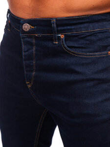 Bolf Herren Jeanshose regular fit Dunkelblau  5305