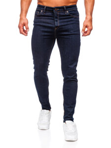 Bolf Herren Jeanshose regular fit Dunkelblau  5310