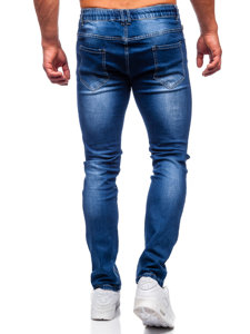 Bolf Herren Jeanshose regular  fit Dunkelblau  MP021B