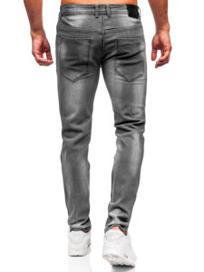 Bolf Herren Jeanshose regular fit Grau MP0199GC