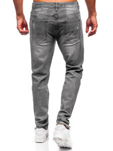 Bolf Herren Jeanshose regular fit Grau MP0237G