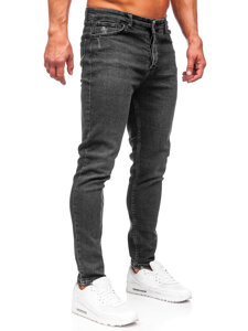 Bolf Herren Jeanshose regular fit Schwarz  6008