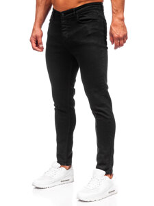 Bolf Herren Jeanshose regular fit Schwarz  6036