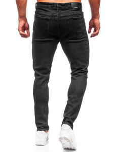 Bolf Herren Jeanshose regular fit Schwarz  6080