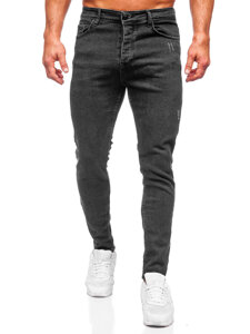 Bolf Herren Jeanshose regular fit Schwarz  6112