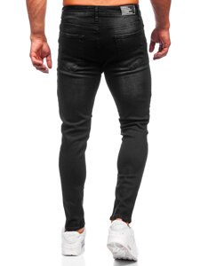 Bolf Herren Jeanshose regular fit Schwarz  6156