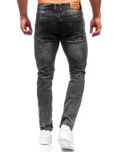 Bolf Herren Jeanshose regular fit Schwarz K10007-2