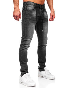 Bolf Herren Jeanshose regular fit  Schwarz MP0063-1N