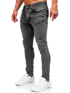 Bolf Herren Jeanshose skinny fit Schwarz  R926-1