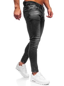 Bolf Herren Jeanshose skinny fit Schwarz R927