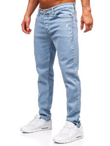 Bolf Herren Jeanshose slim fit Blau  6447