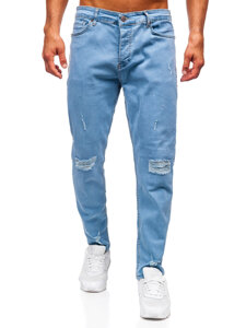 Bolf Herren Jeanshose slim fit Blau  6580